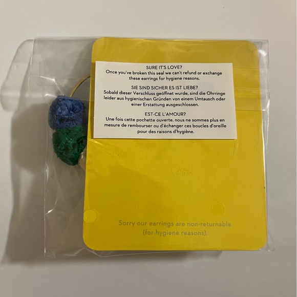 Earrings Hoops Mini Boden New With Tags - Picture 2 of 4